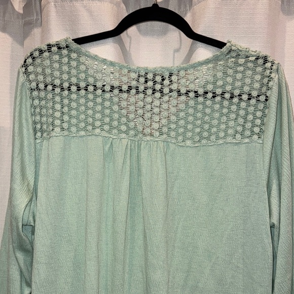 (J41) LAWLESS Women's Green Top Sz XL - Picture 6 of 8